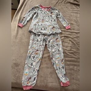 Disney Gray Hot Chocolate Christmas Pajamas - Women’s XS